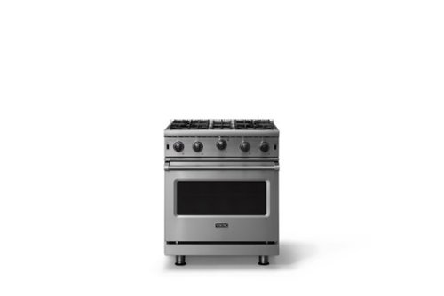 Viking - Professional 5 Series 4.0 Cu. Ft. Freestanding Gas Convection Range - Stainless Steel-Front_Standard 