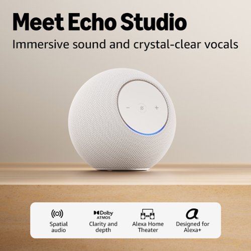 Echo Studio Dolby Atmos と Alexa Amazon Echo Studio With Dolby Atmos - Dolby Professional