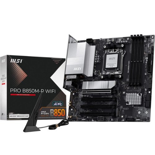MSI PRO B850M-P WIFI【AM5・5GLAN/Wi-Fi7】 PRO B850M-P WIFI | PRO Series Motherboards｜Best Motherboard for
