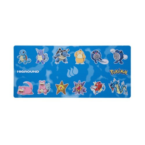 Higround - Pokémon + HG Mousepad XL - Water Type - Blue