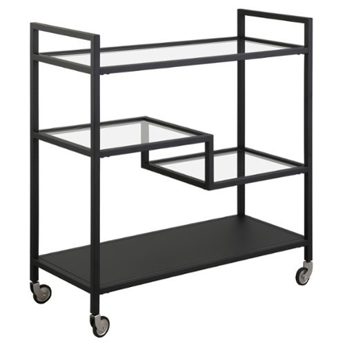 Camden&Wells - Lovett Bar Cart - Blackened Bronze