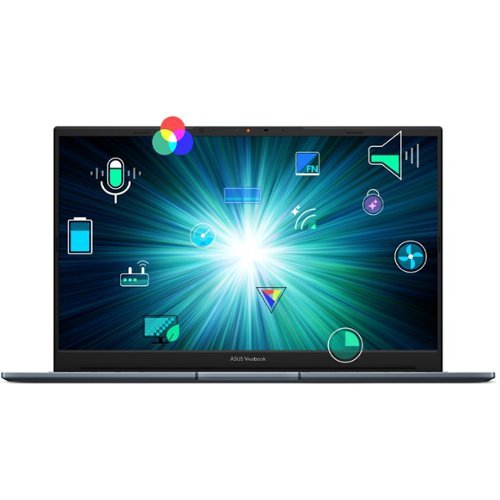 ASUS Vivobook Pro 15 OLED K6502 15.6 Laptop - Intel Core i7 - Memory - NVIDIA GeForce RTX 3050 - 512 GB SSD - Quiet Blue BUY IN UK