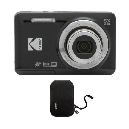 Kodak PIXPRO Friendly Zoom FZ55 Digital Camera with Camera Case