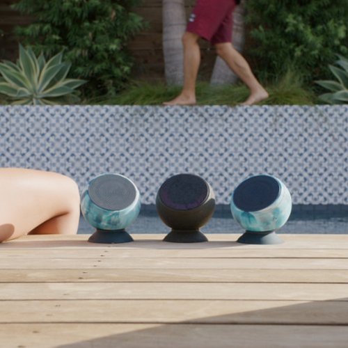 Speaqua Barnacle X Portable Waterproof Bluetooth Speaker with Built in Storage (2,000 songs) - Tidal Blue BUY IN DUBAI