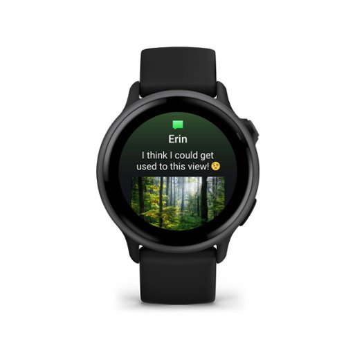 Garmin vívoactive 6 GPS Smartwatch 42 mm Fiber-reinforced polymer - Slate with Black Band HOW TO BUY