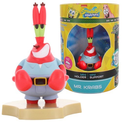 Cable Guys by Exquisite Gaming Cable Guys: Spongebob - Mr. Krabs - Earbud & Phone Holder HOW TO BUY
