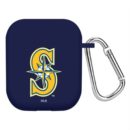 Artinian - Seattle Mariners AirPods Case Cover - Navy-Front_Standard 