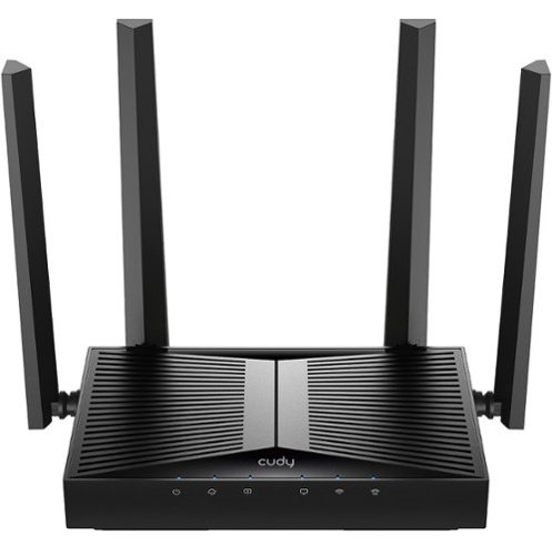 Cudy - BE3600 Dual-Band Wi-Fi 7 Router, Lightning-Fast Speeds, 2.5G Multi-Gig Connectivity, Far-Reaching Coverage, Black - black