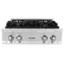 Front. ZLINE - 30 in. Legacy Gas Rangetop with 4 Burners and Porcelain Cooktop in Stainless Steel (RT30) - Stainless Steel.