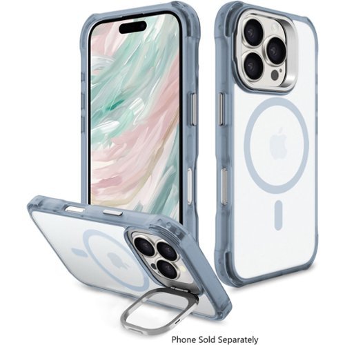 SaharaCase Venture-X Series Kickstand Case with MagSafe for Apple iPhone 16 Pro - Oasis Blue GLOBAL SHIPPING