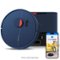 bObsweep - Dustin Self-Empty Robot Vacuum & Mop, with 100-Day Dock, SLAM Navigation, & Activated Charcoal Filtration - Original Version in Navy-Front_Standard