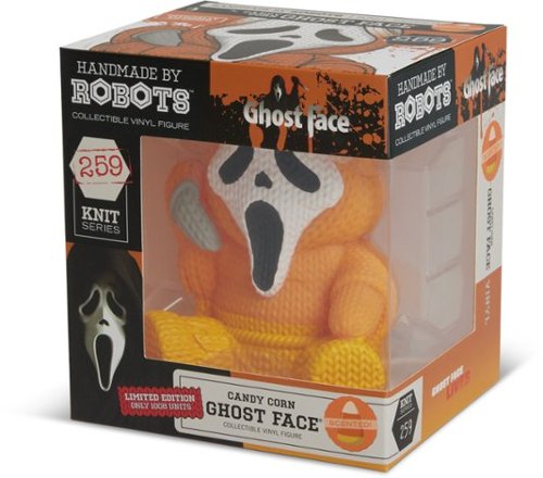 Handmade by Robots Ghost Face #259 (Limited Edition Candy Corn