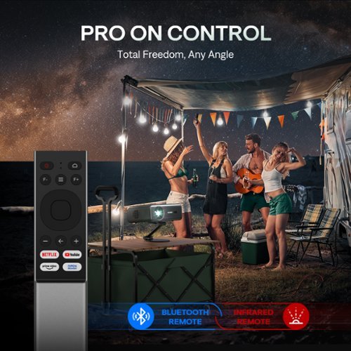 Aurzen D1 Pro Smart Projector, 20W Speakers, Dolby Audio & dbx-tv Total Sonics,  Auto Focus & Keystone, Native 1080P Projector - Gray BUY ONLINE