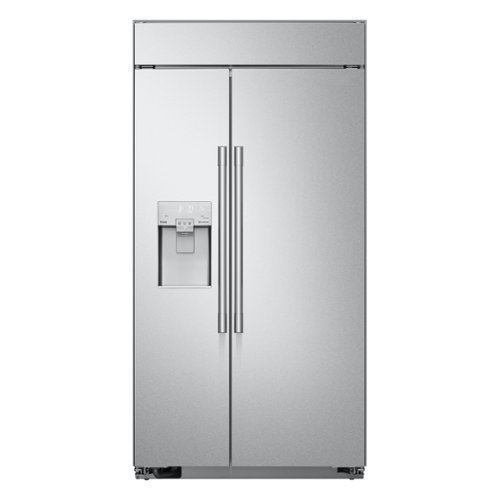 SKS - 42-in Build-In Side-by-Side Refrigerator - Stainless Steel