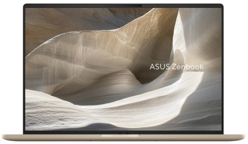ASUS - Zenbook A16 16" 3K OLED Laptop - Copilot+ PC - Snapdragon X2 Elite Extreme with 48GB RAM - 1TB SSD - Zabriskie Beige