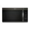 Whirlpool - 1.9 Cu. Ft. Over-the-Range Microwave with Sensor Cooking - Black Stainless Steel-Front_Standard