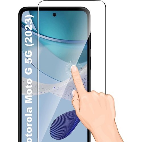 SaharaCase ZeroDamage Ultra Strong+ Tempered Glass Screen Protector for Motorola Moto G 5G 2023 (2-Pack) - Clear GLOBAL SHIPPING