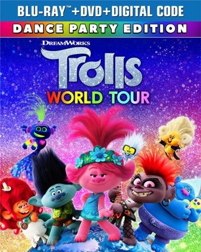  Trolls World Tour (Dance Party Edition DVD + Digital) [Blu-ray] [Standard]