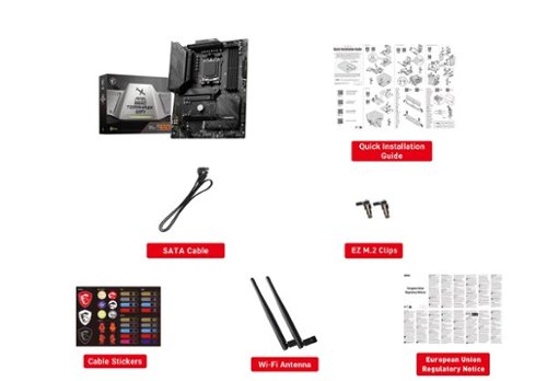 MSI MAG B650 TOMAHAWK WIFI (SOCKET AM5) AMD B650 ATX DDR5 WI-FI 6E MOTHERBOARD - BLACK BUY ONLINE