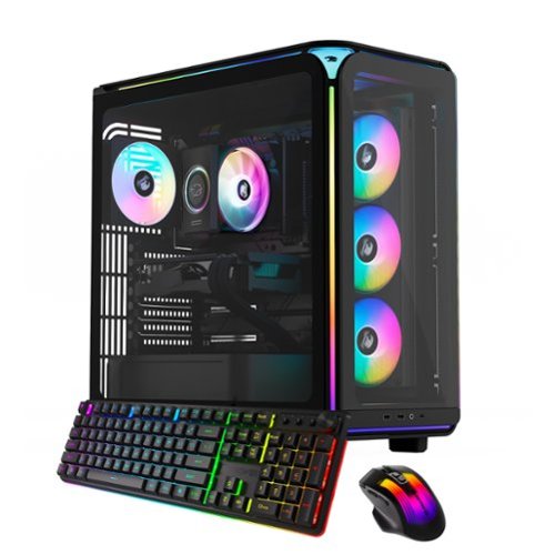 iBUYPOWER - Element Gaming Desktop PC - AMD Ryzen 7 8700F, NVIDIA GeForce RTX 5060 8GB, 16GB DDR5 RAM, 1TB NVMe SSD_EXBA7N5601 - Black-Front_Standard 
