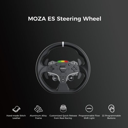 Moza Racing R5 Direct Drive Sim Racing Bundle with 5.5Nm of force for PC - Black WORLDWIDE DELIVERY