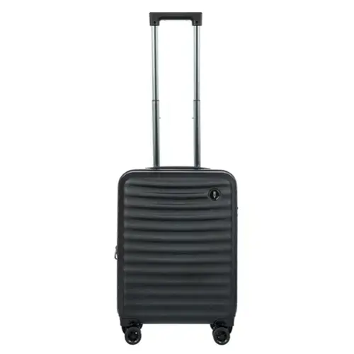 Front. Bric's - Nausicaa Hardside Expandable 21" Carry On Spinner Luggage - Black.