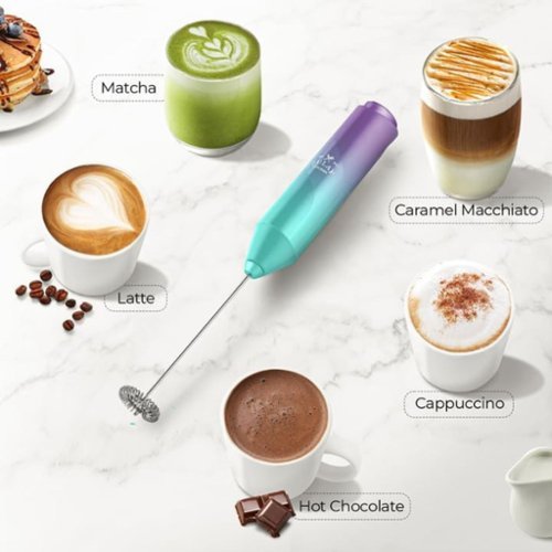 Zulay Kitchen FrothMate Powerful Milk Frother Portable