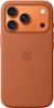 Apple - iPhone 17 Pro Silicone Case with MagSafe - Terra Cotta-Front_Standard