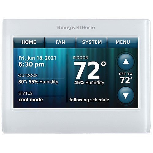 Honeywell Home - TH9320WF5003 Wi-Fi 9000 Color Touchscreen Thermostat-Front_Standard 