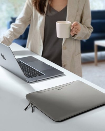 tomtoc TheHer-A21 14-inch Slim Laptop Handbag Sleeve for 14 inch MacBook Pro, 13 MacBook Air & Pro, Microsoft Surface Laptop - Gray BUY ONLINE