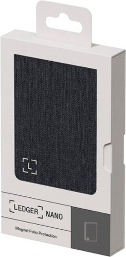 Ledger Nano Gen 5 Magnet Folio - Business Charcoal WORLDWIDE DELIVERY