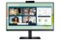 Samsung - A400 Series 24" IPS LED FHD FreeSync Monitor with Webcam - Black-Front_Standard