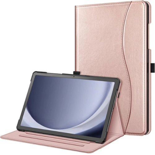 Kitcheniva - Multi Angle Stand Protective Case Cover For 11'' Samsung Galaxy Tab A9+ - Rose Gold-Front_Standard 