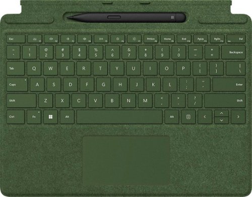 Microsoft Surface Slim Pen 2 and Pro Signature Keyboard for Pro X, 8, 9 - Forest INTERNATIONAL SHIPPING