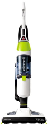 BISSELL - PowerFresh Vac & Steam All-in-One Vacuum and Steam Mop - White/ Green