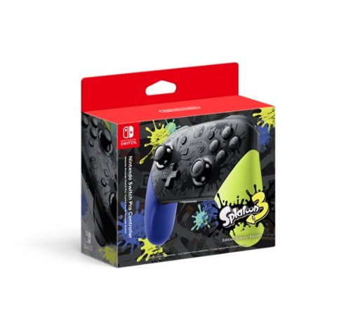 Nintendo - Switch Pro Controller Splatoon 3 Edition-Front_Standard 