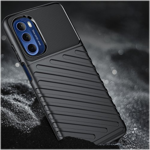 SaharaCase Anti-Slip Series Case for Motorola Moto G Stylus 5G (2022) - Black SHOP ONLINE