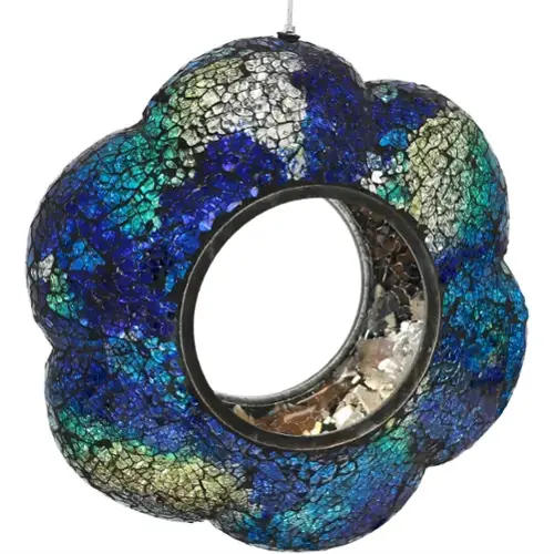 Indigo Flower Mosaic