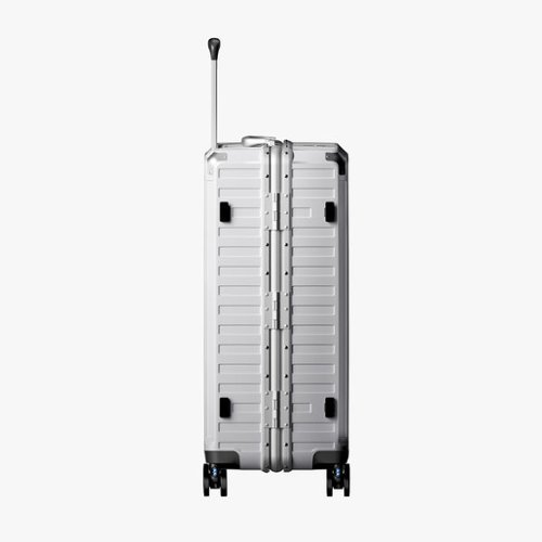 LUGGEX 28 Inch Checked Luggage Zipperless Aluminum Frame PC