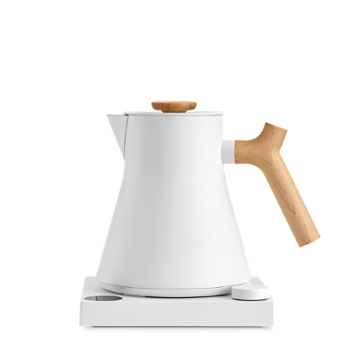Fellow - Corvo EKG Pro Electirc Kettle - Matte White and Maple