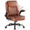 CloudRest Pro - Ergonomic Office Chair Swivel Tilt Gaming Chair with Lumbar Support Computer Chair - Brown-Front_Standard