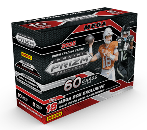 2025 Panini Prizm Draft Picks Football Mega Box-Front_Standard 