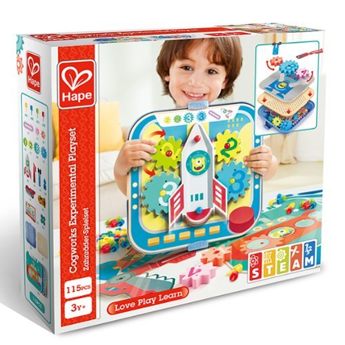 Hape - Hape: Cogworks Experimental Playset - STEM Engineering Toy, 3+