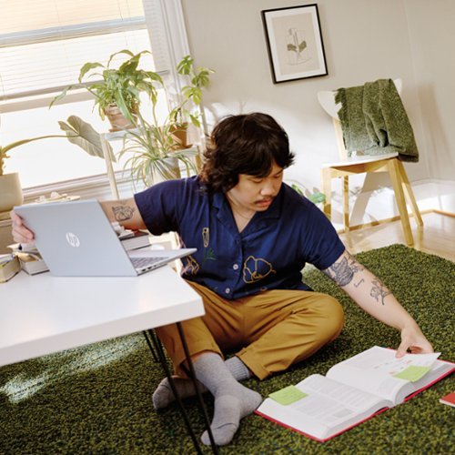 HP 14 Laptop - AMD Athlon Silver 7120U - 4GB Memory - 256GB SSD - Natural Silver BUY IN SINGAPORE