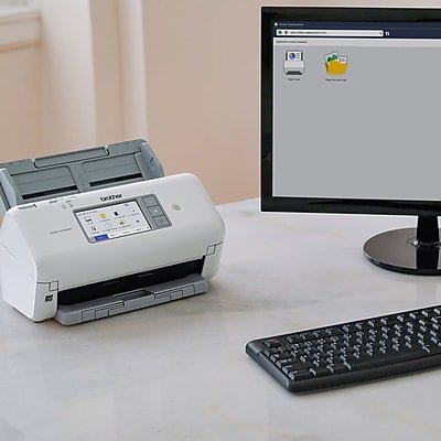 Brother ADS-4700W Scanner Desktop Duplex – Nuovo, Connessione Wireless E USB 3.0 - Foto 4