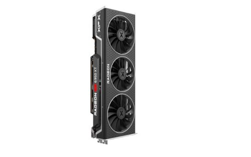 XFX - SPEEDSTER MERC319 AMD Radeon RX 6950XT Core 16GB GDDR6 PCI Express 4.0 Gaming Graphics Card - Black-Front_Standard 