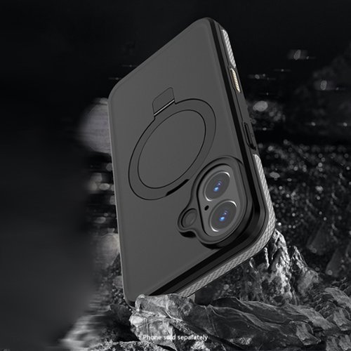 SaharaCase Oasis Series Water-Resistant Case with MagSafe for Apple iPhone 16 - Black WHERE TO BUY