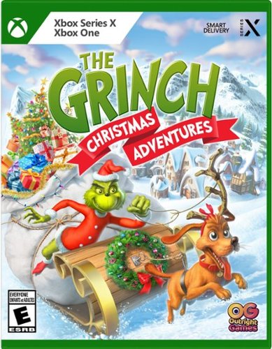 The Grinch Christmas Adventures - Xbox Series X, Xbox One-Front_Standard 