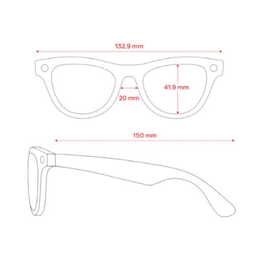 Ray-Ban Meta Skyler (Gen 2) glasses with Meta AI, Audio, Photo, Video Compatibility - Transitions Brown Lenses - Shiny Transparent Peach SHOP ONLINE