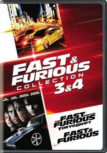  Fast and Furious Collection: 3 and 4 [2 Discs] [DVD]